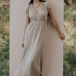 Baltic Born Athena Dress - Small - Champagne